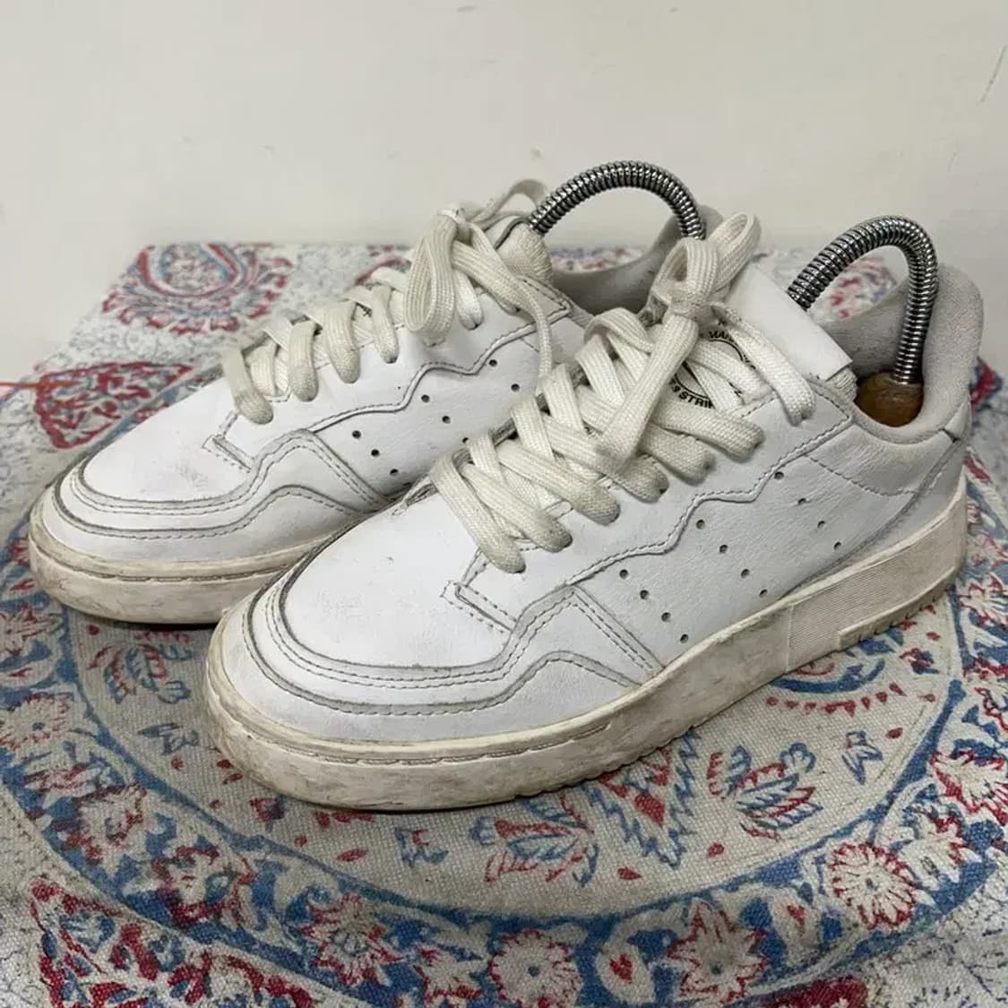 아디다스 슈퍼코트 스니커즈 신발 220 E01382 상품이미지1