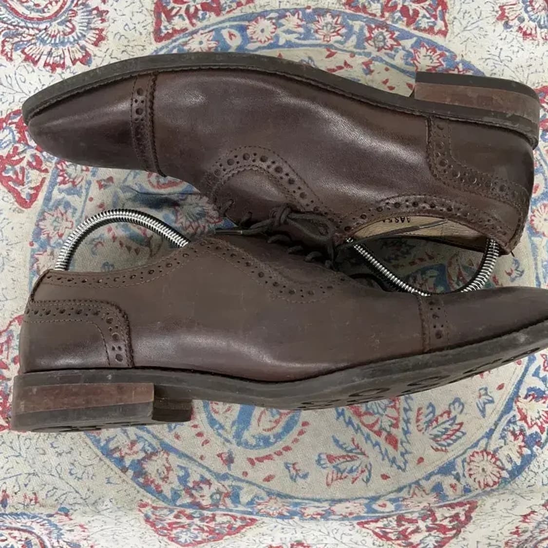 지오지아 남성 정장구두 로퍼 윙팁구두 260 E01405 상품이미지3