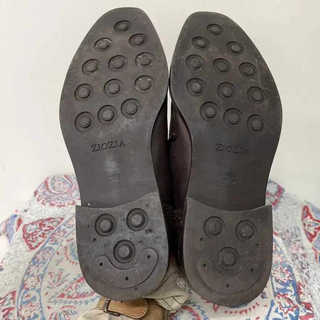 지오지아 남성 정장구두 로퍼 윙팁구두 260 E01405 상품이미지4