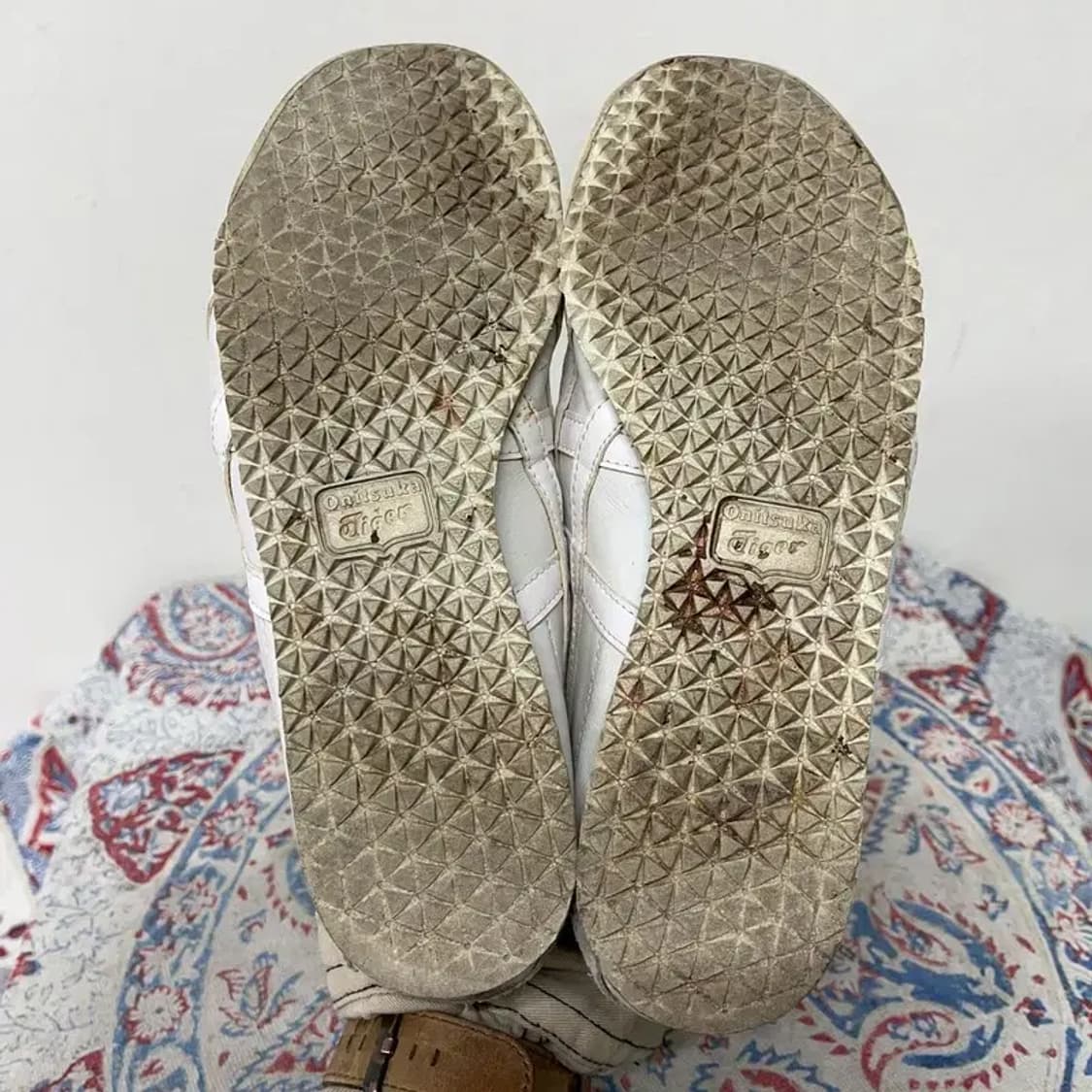 오니츠카타이거 멕시코 66 스니커즈 신발 240 E01419 상품이미지4