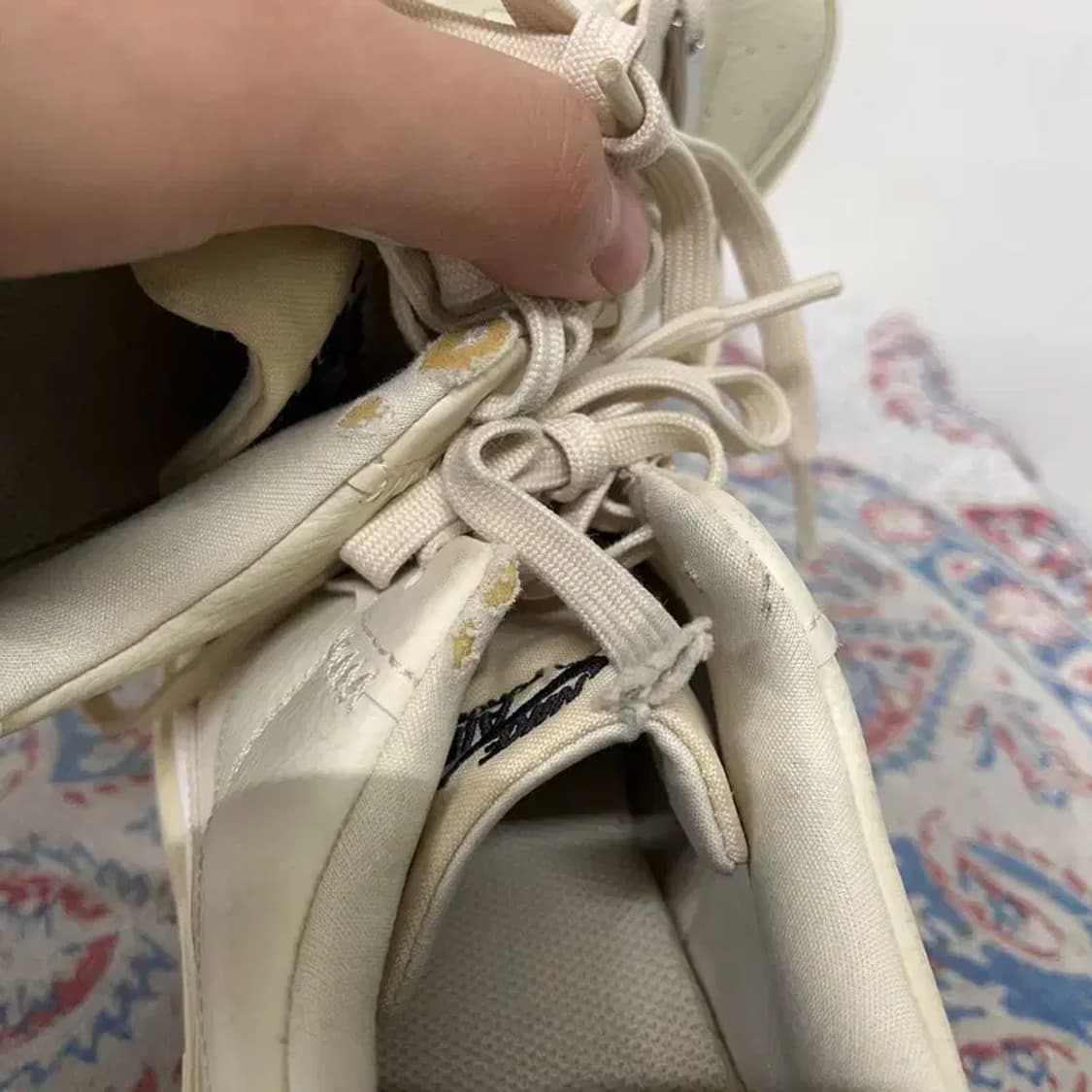 나이키 에어포스1 플랫폼 스니커즈 240 E01420 상품이미지5