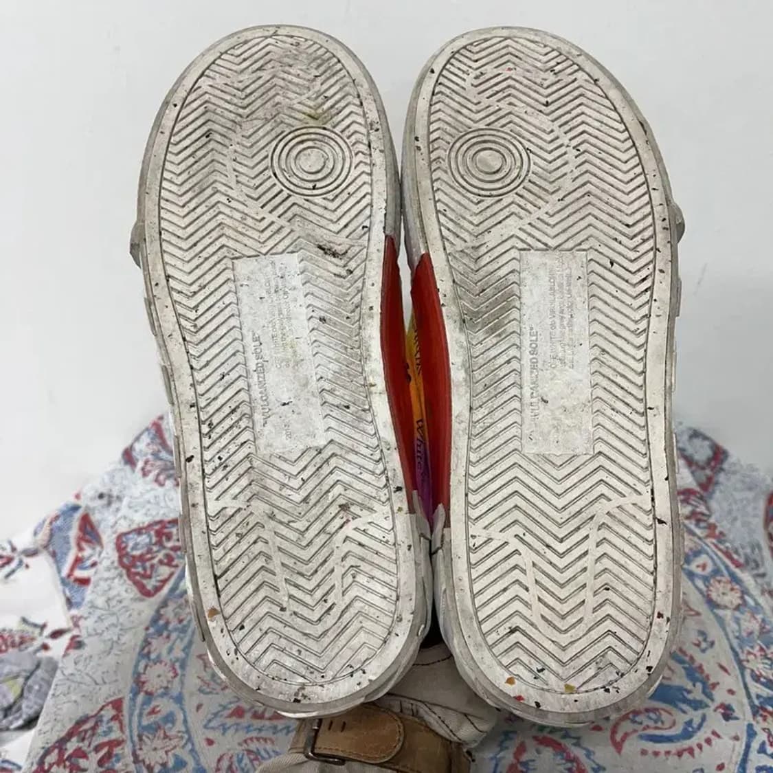 오프화이트 애로우 로우 벌크 스니커즈 운동화 42 E01421 상품이미지4