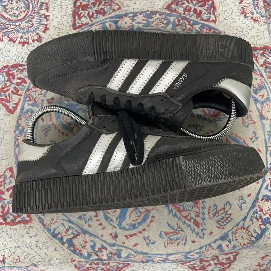 아디다스 삼바로즈 블랙 스니커즈 240 E01424 상품이미지3