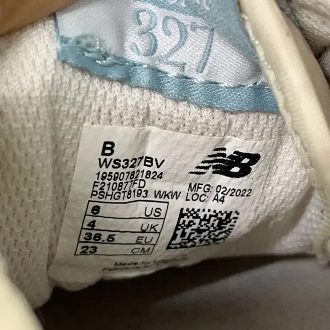 뉴발란스 327 씨 솔트 스니커즈 운동화 230 E01431 상품이미지5