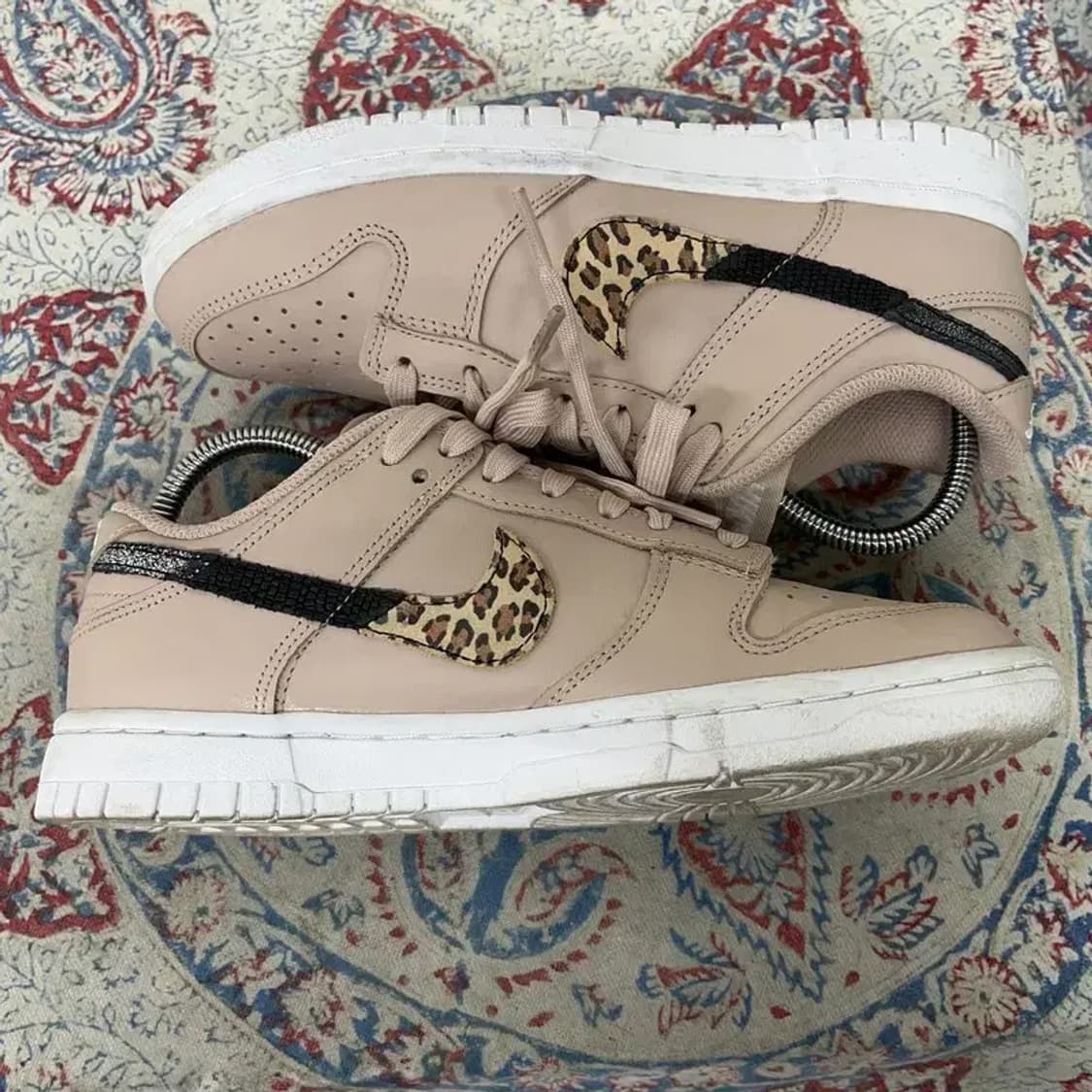 나이키 덩크 로우 SE 프라이멀 핑크 스니커즈 240 E01438 상품이미지3