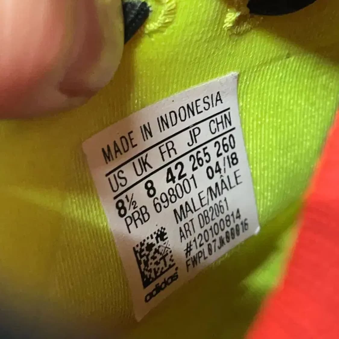 아디다스 프레데터 탱고 18.1 TR 축구화 풋살화 265 E01446 상품이미지5