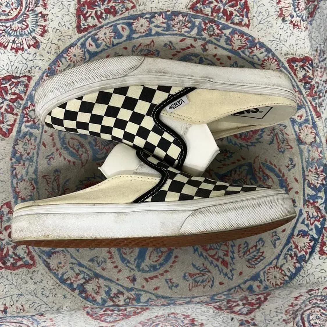 반스 체커보드 뮬 스니커즈 240 E01448 상품이미지3