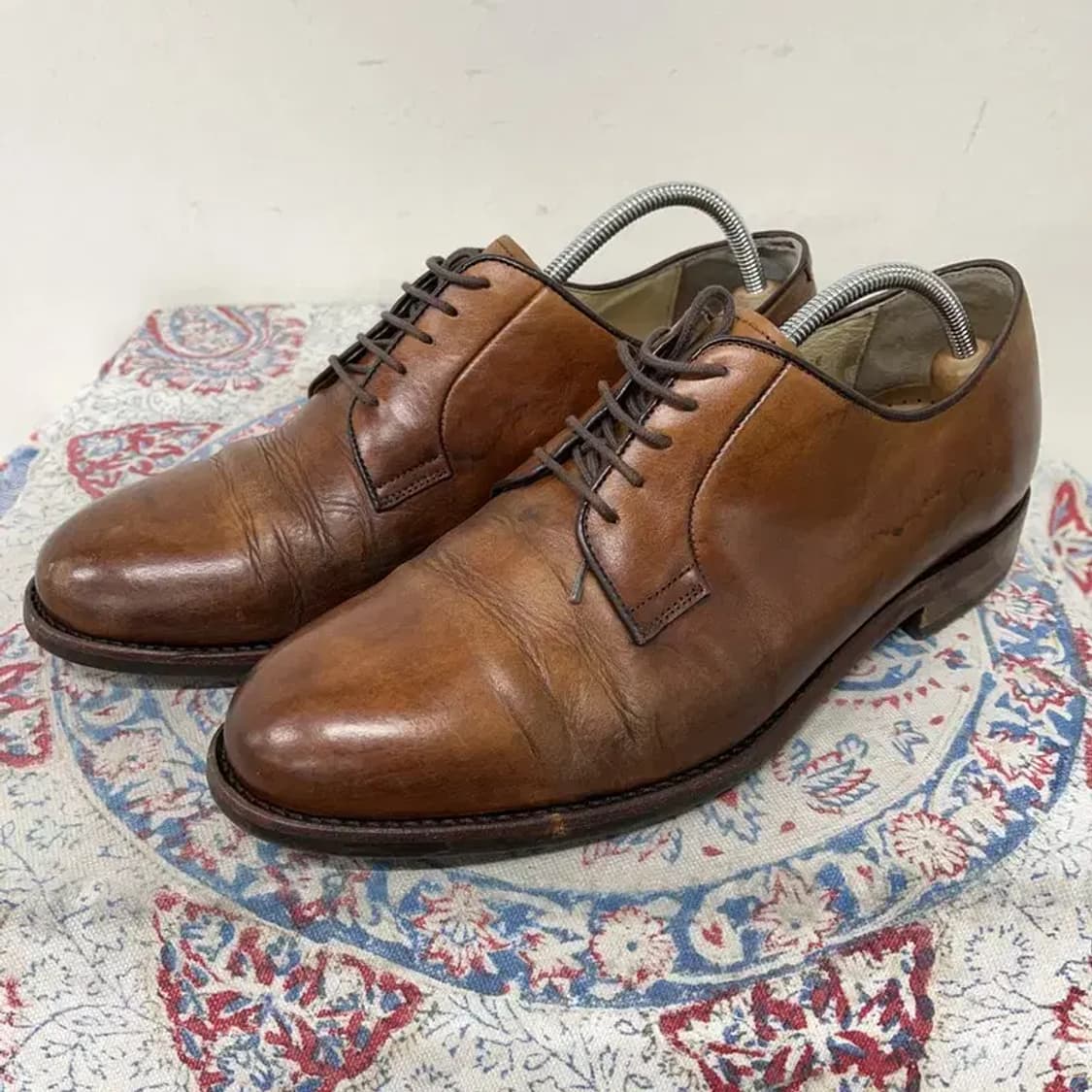 닥스 브라운 가죽 더비슈즈 정장구두 로퍼 43 E01453 상품이미지1