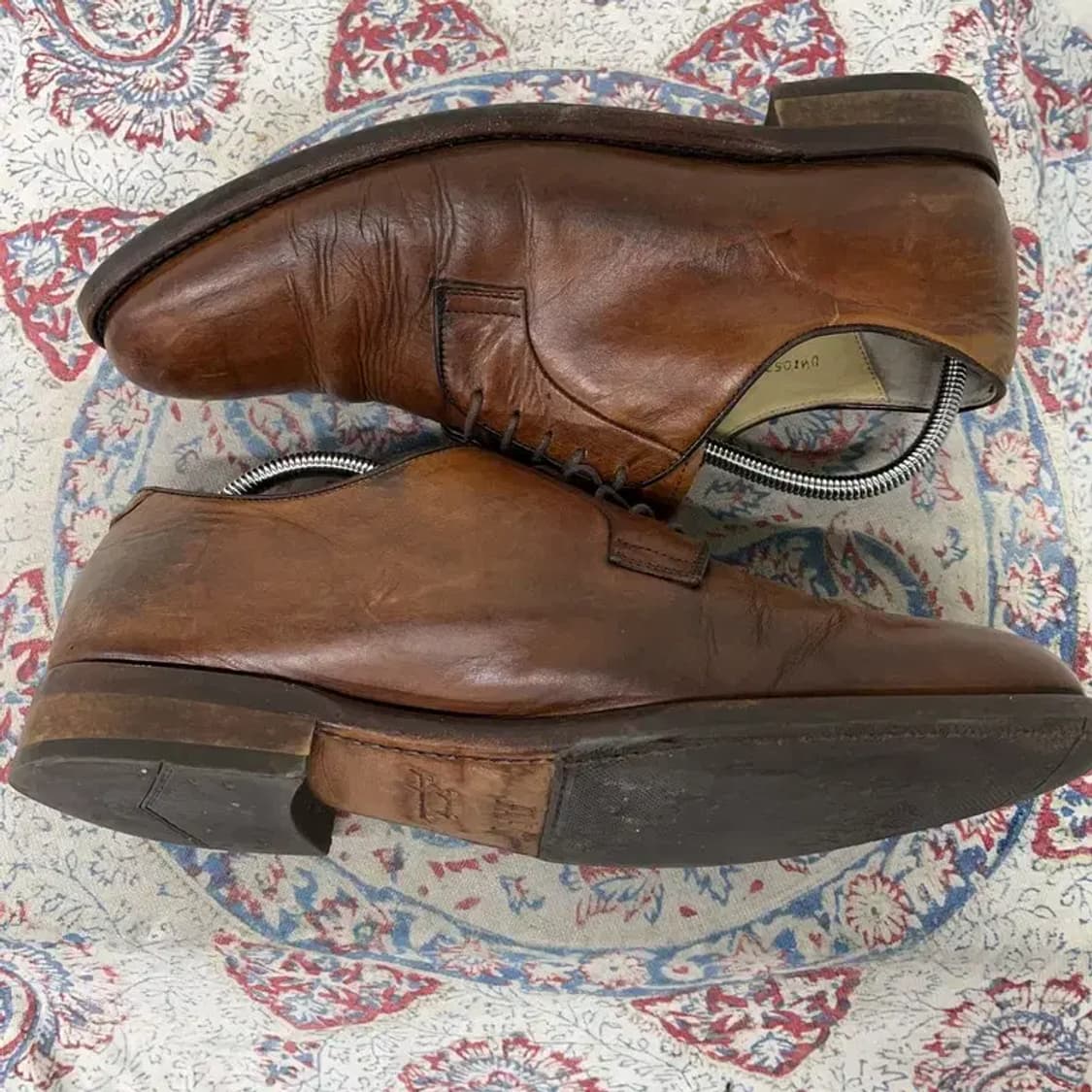 닥스 브라운 가죽 더비슈즈 정장구두 로퍼 43 E01453 상품이미지3