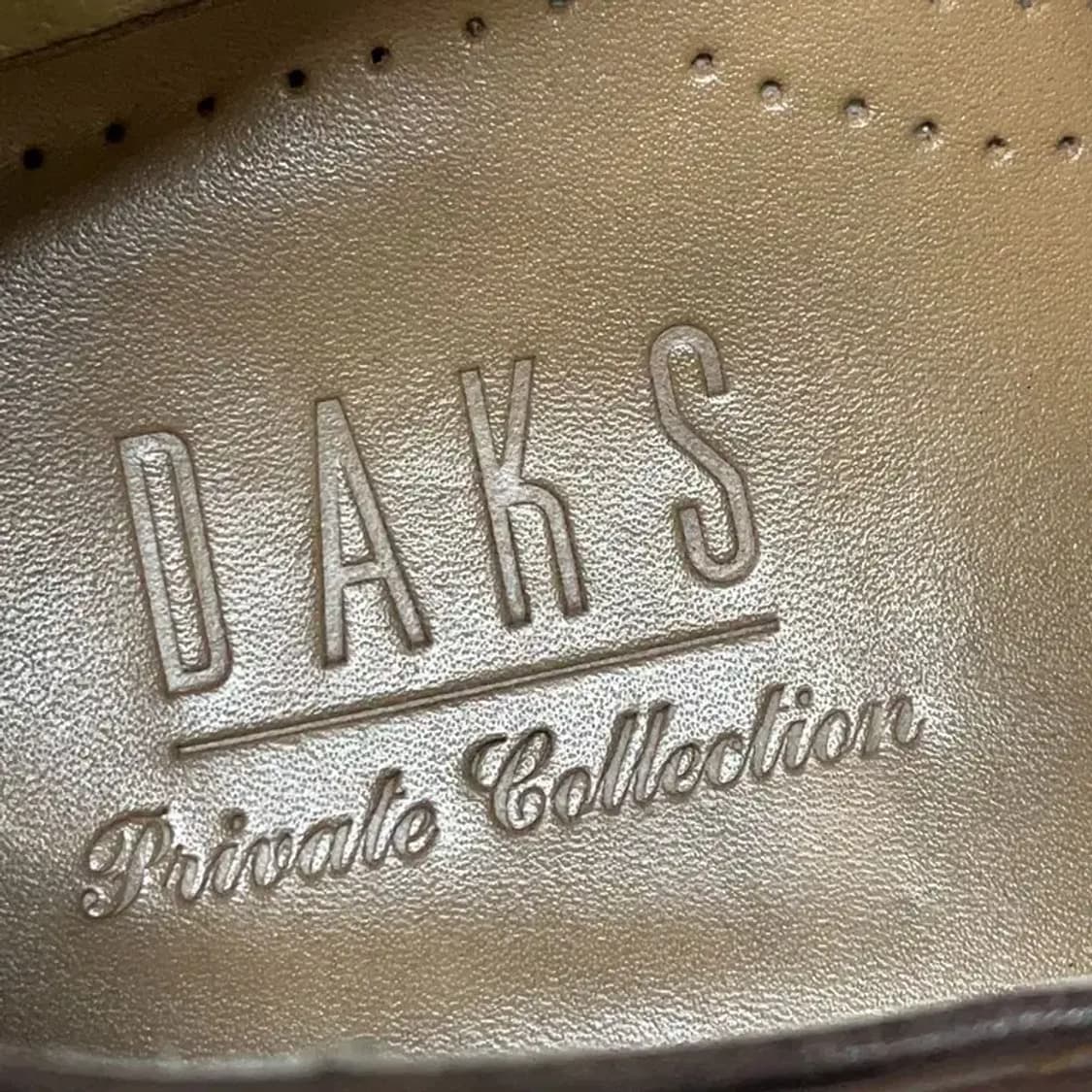 닥스 브라운 가죽 더비슈즈 정장구두 로퍼 43 E01453 상품이미지5