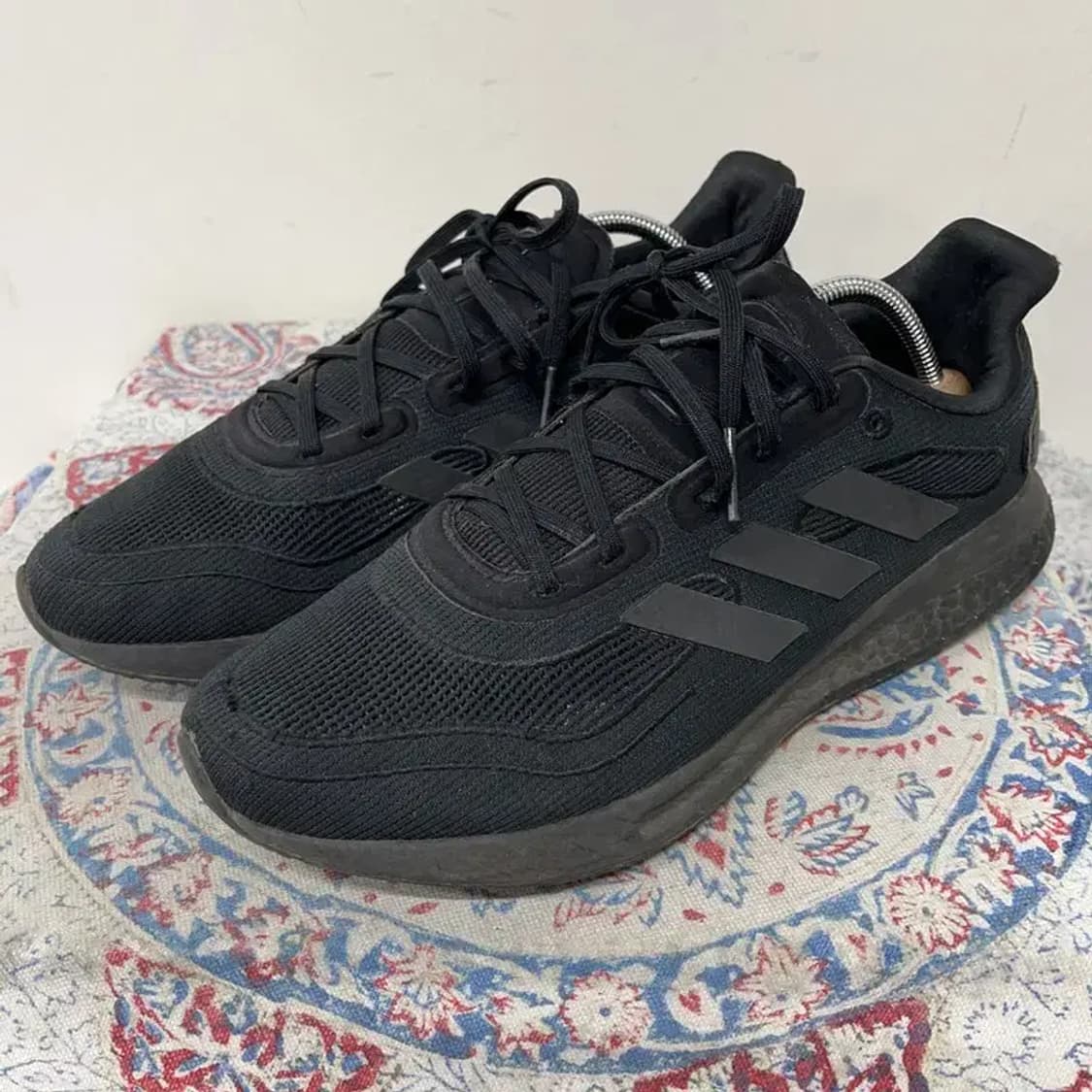 아디다스 슈퍼노바 M 올블랙 러닝화 운동화 265 E01459 상품이미지1