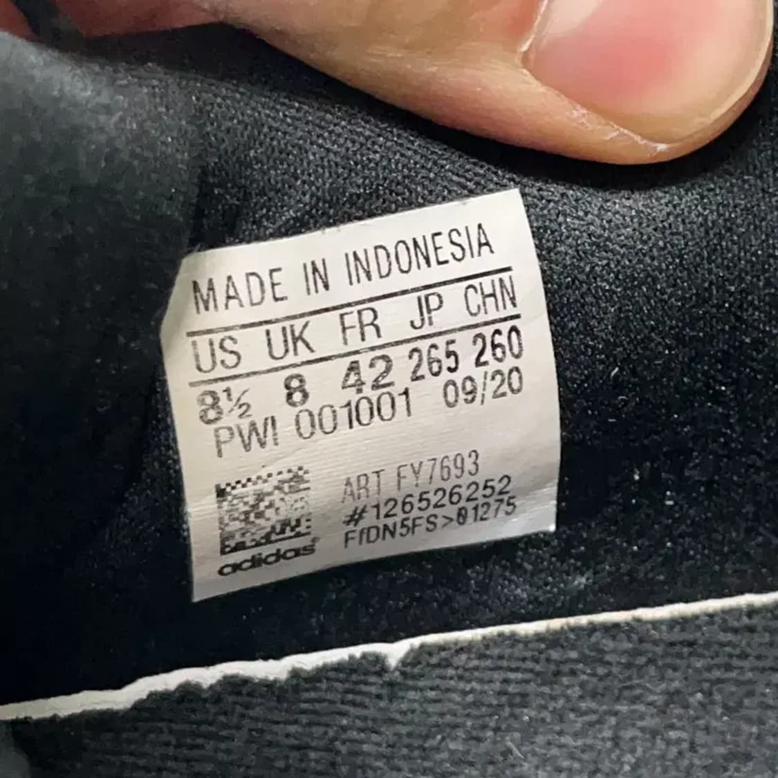 아디다스 슈퍼노바 M 올블랙 러닝화 운동화 265 E01459 상품이미지5