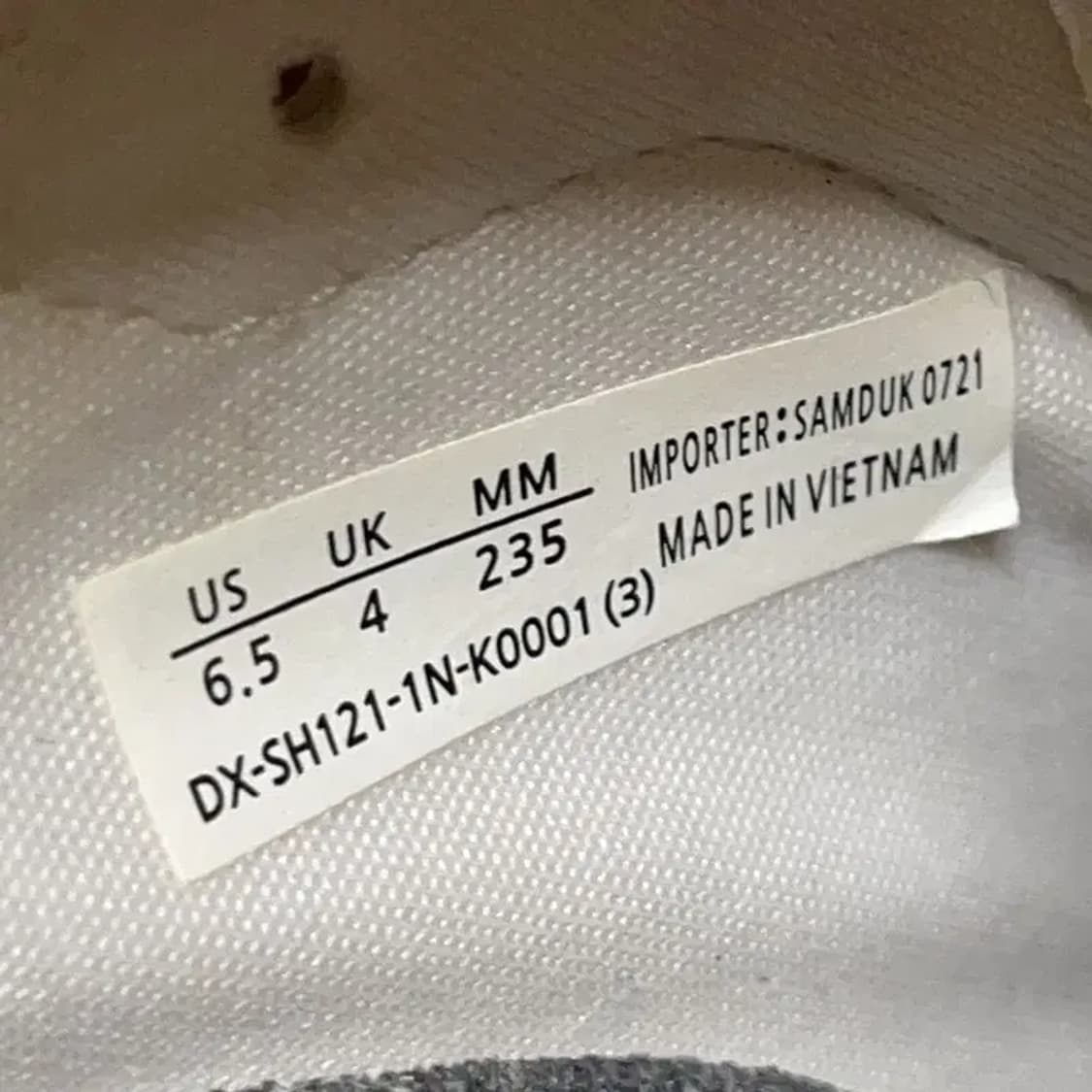 디스커버리 익스페디션 버킷 디워커 에어 운동화 235 E01460 상품이미지5