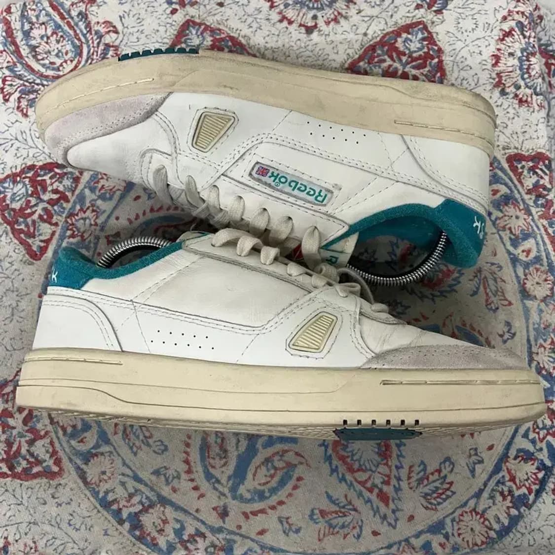 리복 LT 코트 블루 스니커즈 신발 260 E01461 상품이미지3