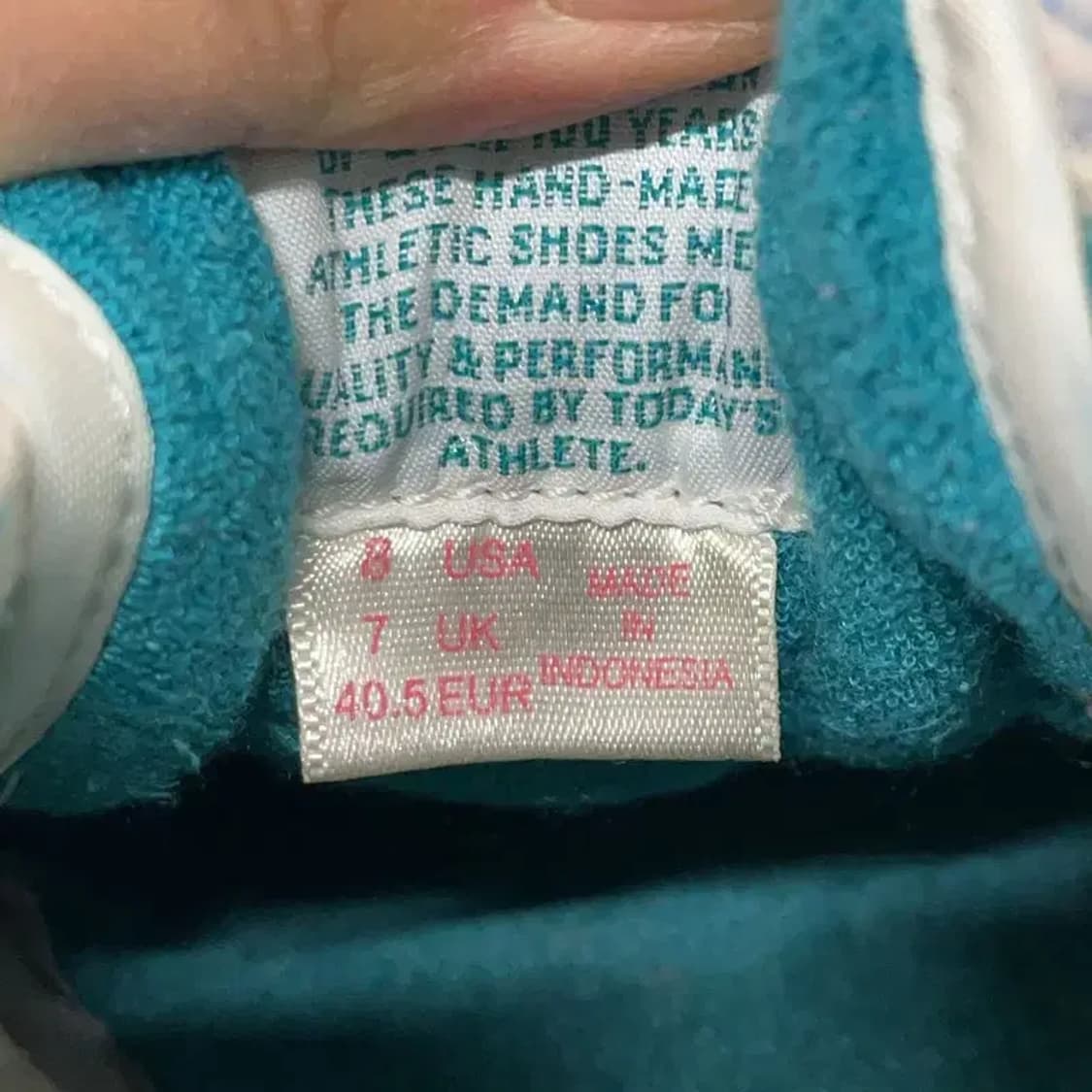 리복 LT 코트 블루 스니커즈 신발 260 E01461 상품이미지5