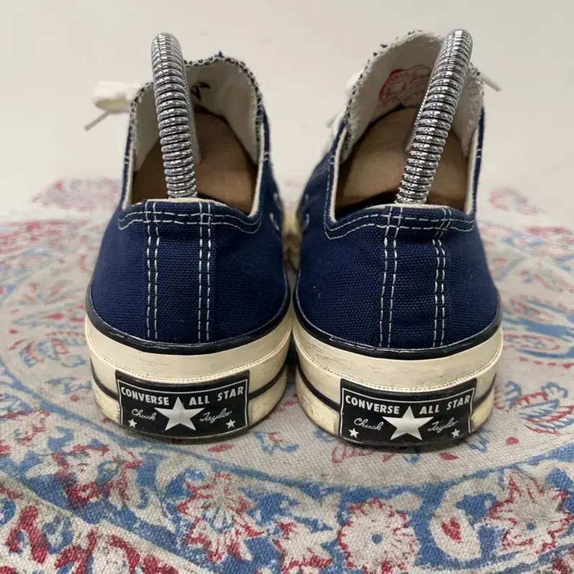 컨버스 척70 빈티지 미드나잇 네이비 스니커즈 230 E01462 상품이미지2
