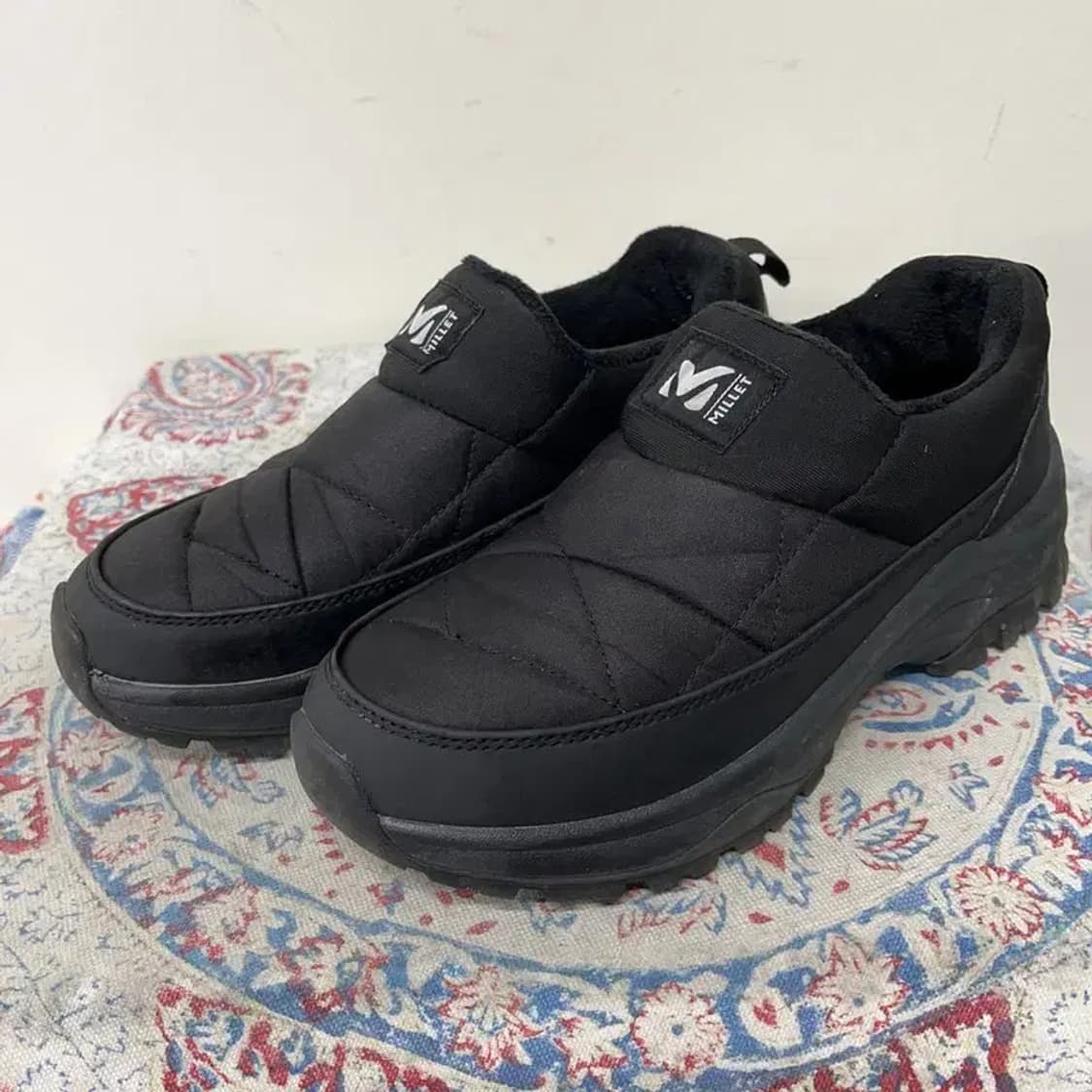 밀레 패딩신발 털신발 방한화 겨울신발 240 E01470 상품이미지1