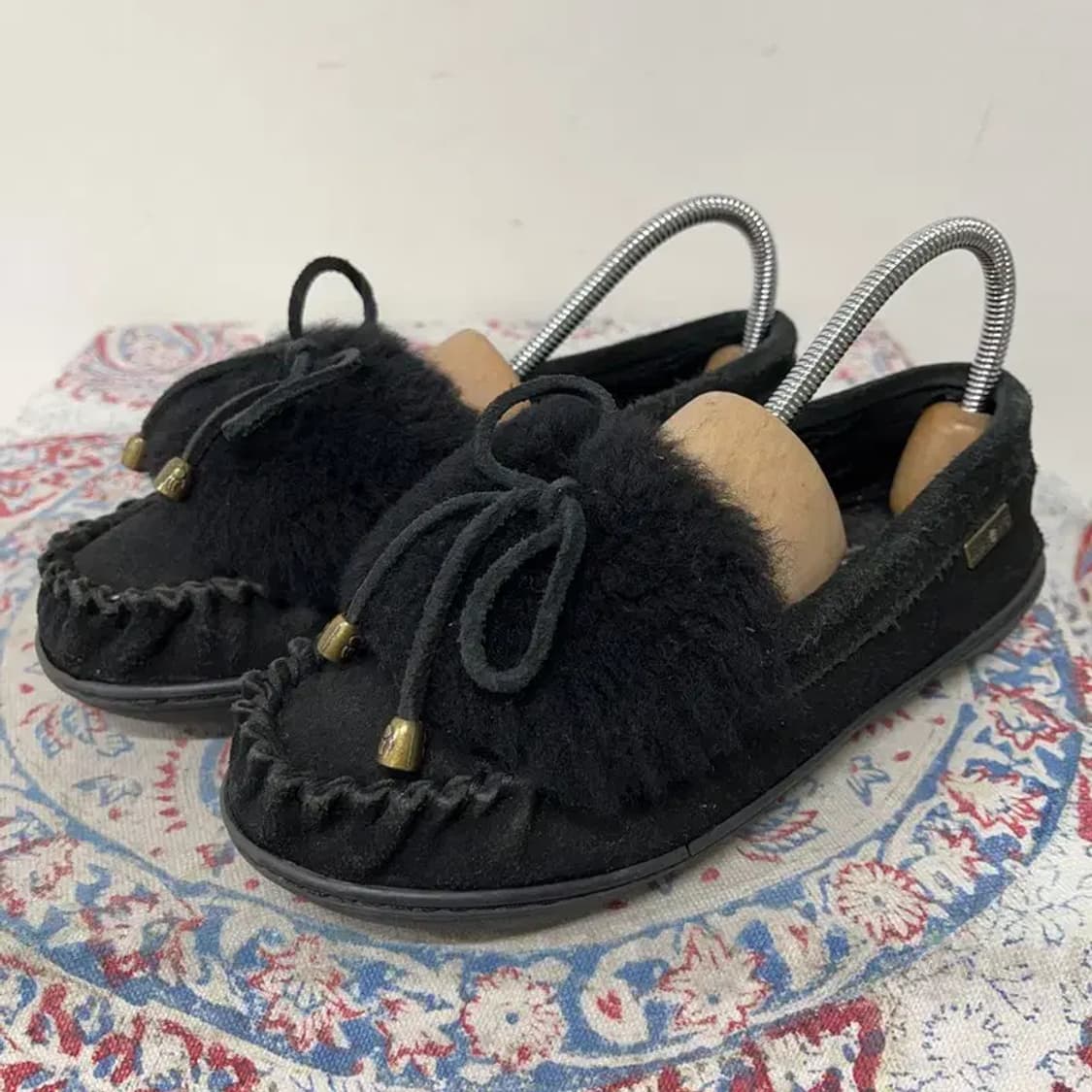 베어파우 털 모카신 로퍼 털신발 겨울신발 225 E01472 상품이미지1