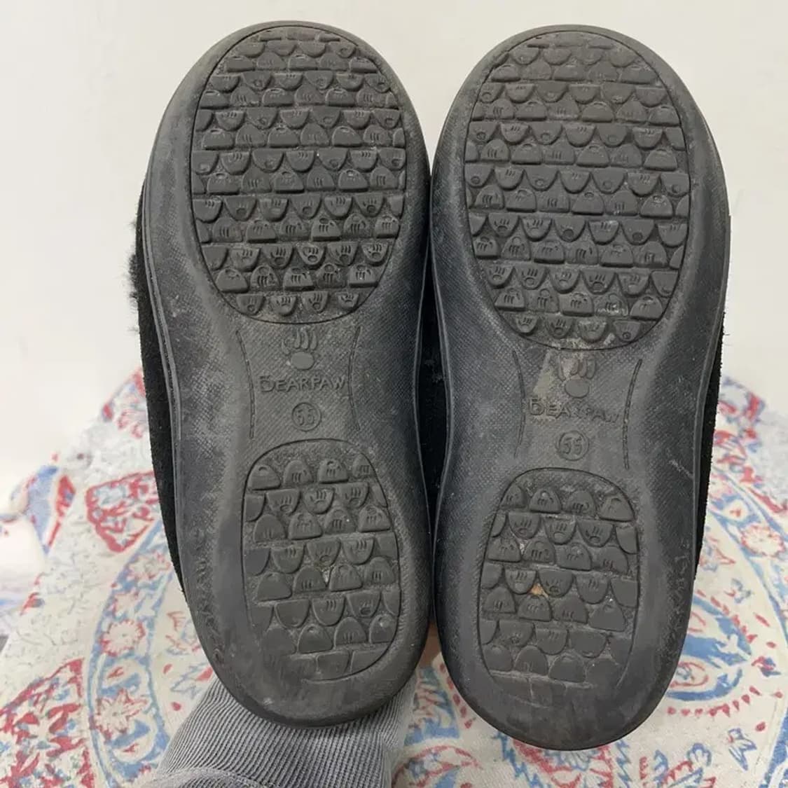 베어파우 털 모카신 로퍼 털신발 겨울신발 225 E01472 상품이미지4