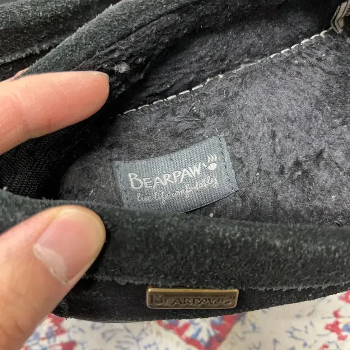 베어파우 털 모카신 로퍼 털신발 겨울신발 225 E01472 상품이미지5