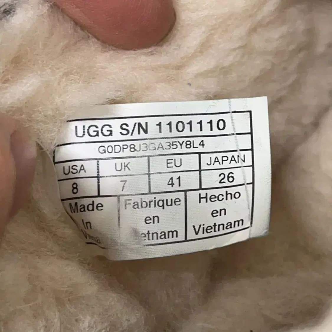 어그 아스콧 어그신발 스웨이드 로퍼 260 E01485 상품이미지5