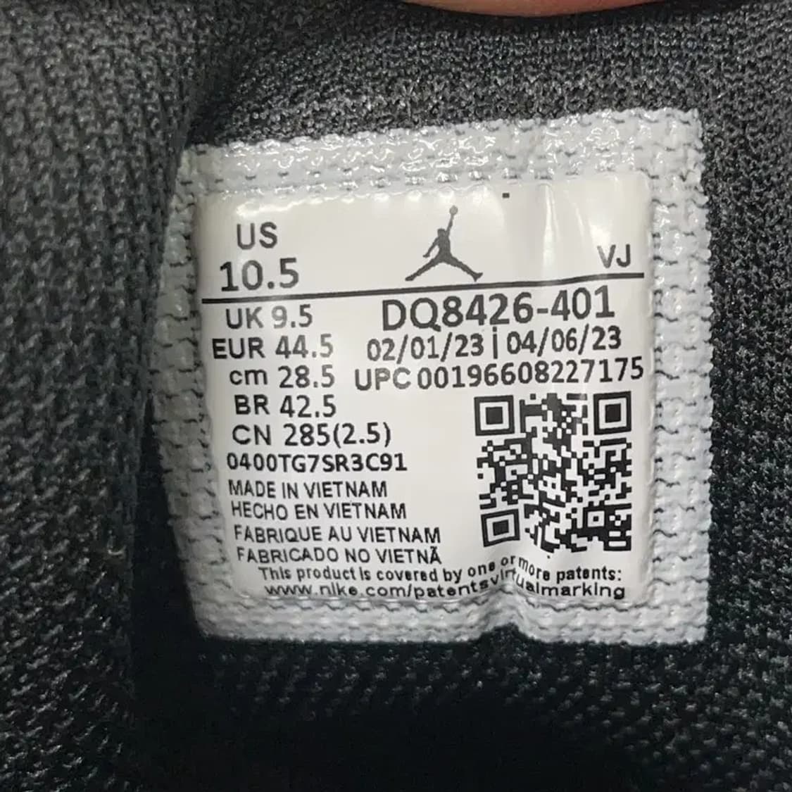 나이키 에어 조던 1 미드 유니버시티 블루 스니커즈 285 E01492 상품이미지5