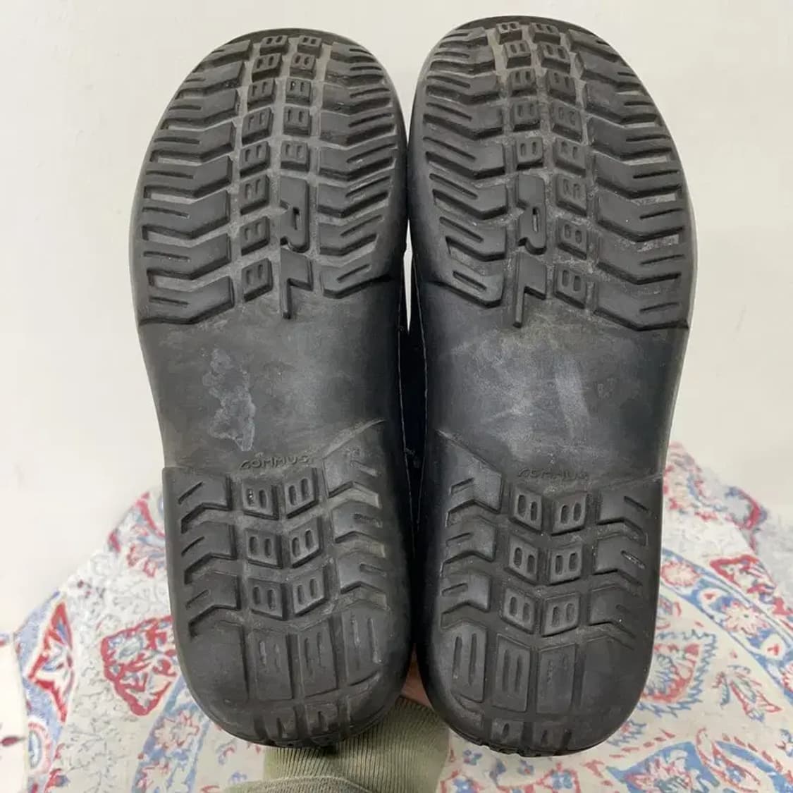 폴로 랄프로렌 Ridgeway 가죽 스니커즈 남자 단화 10 E01499 상품이미지4