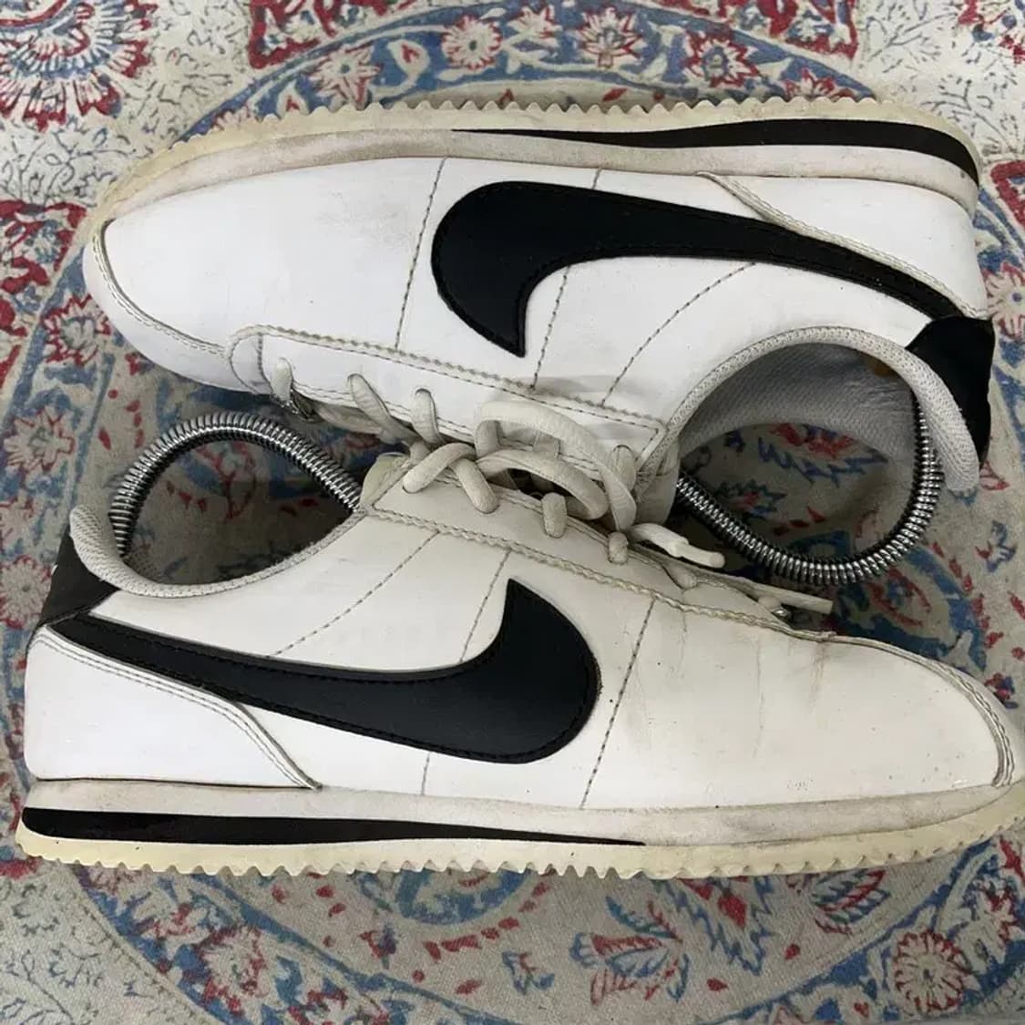 나이키 코르테즈 검흰 스니커즈 신발 235 E01500 상품이미지3