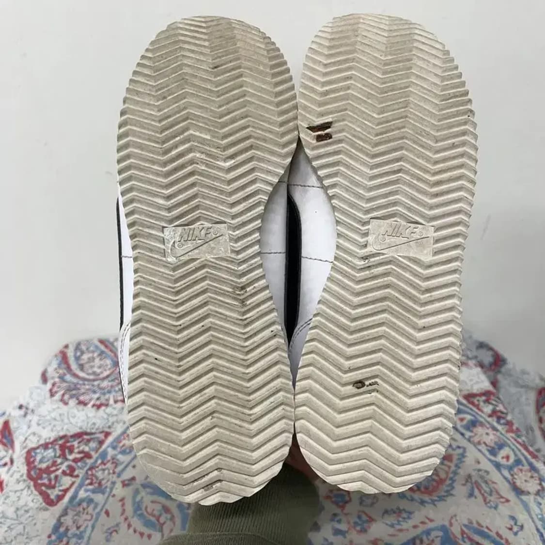 나이키 코르테즈 검흰 스니커즈 신발 235 E01500 상품이미지4