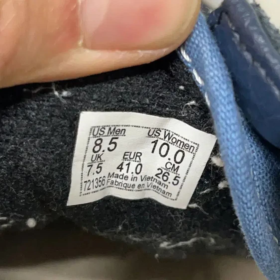 반스 코어클래식 올드스쿨 스니커즈 265 E01504 상품이미지5