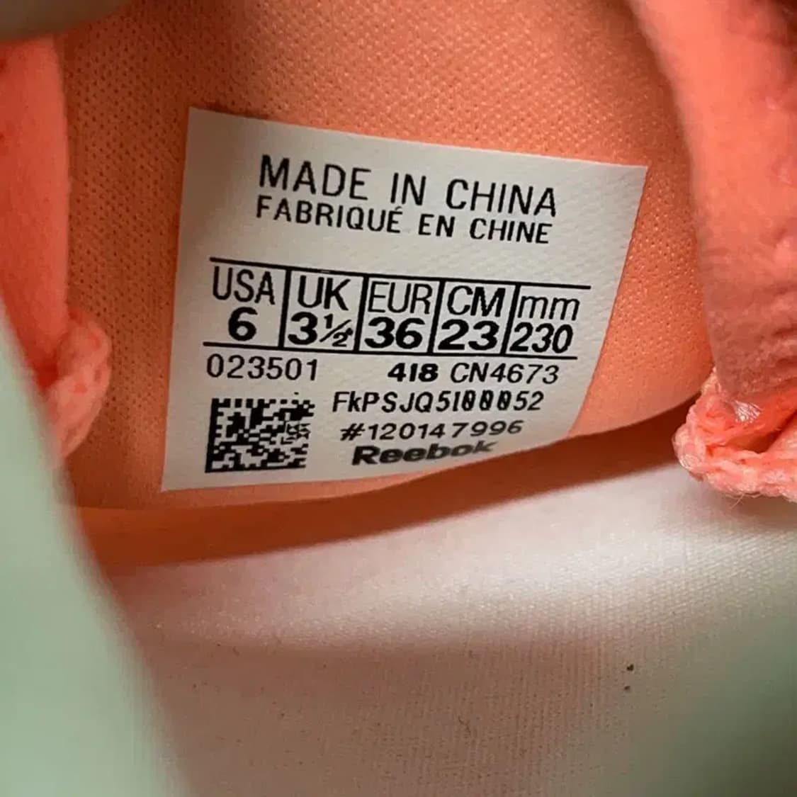 리복 플로트라이드 런 패스트 여자 런닝화 운동화 신발 230 E01515 상품이미지5