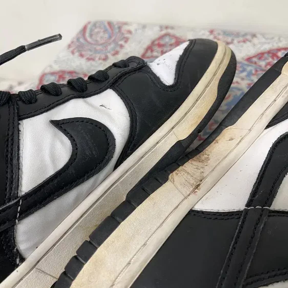 나이키 덩크 로우 범고래 스니커즈 275 E01525 상품이미지6