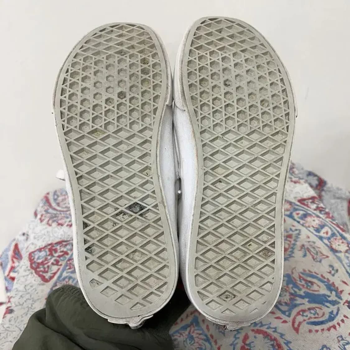 반스 클래식 어센틱 화이트 스니커즈 235 E01526 상품이미지4