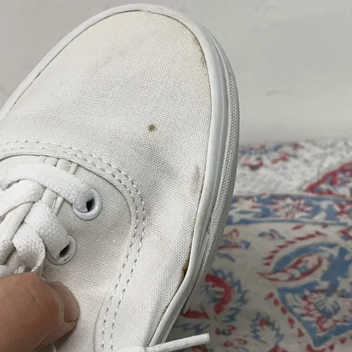 반스 클래식 어센틱 화이트 스니커즈 235 E01526 상품이미지6