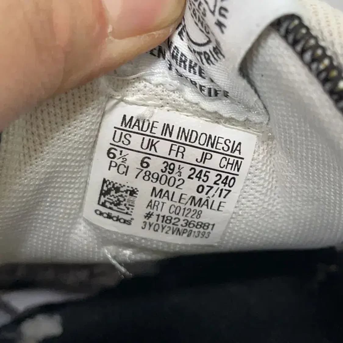 아디다스 아디코트 스니커즈 신발 245 E01527 상품이미지5