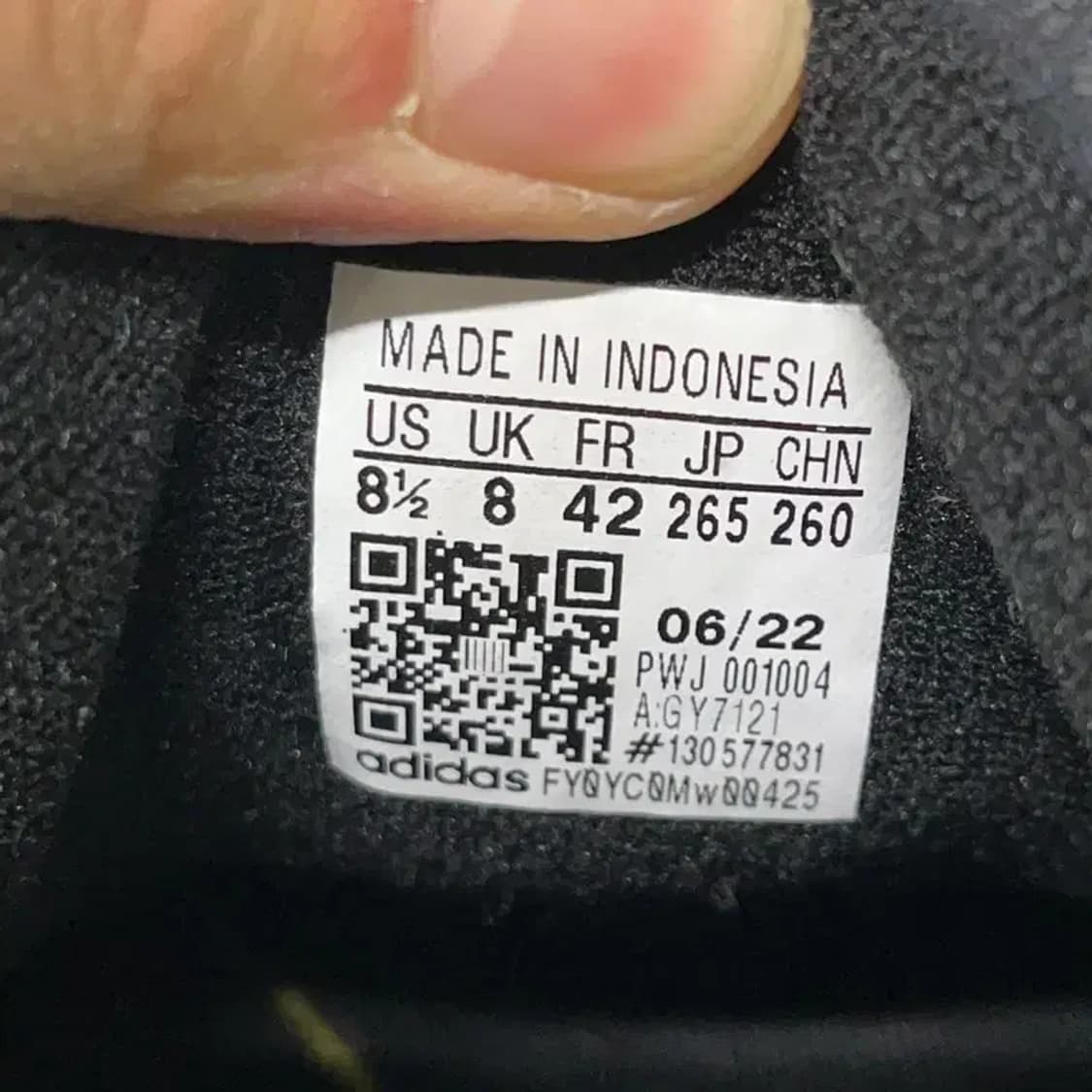 아디다스 포스트무브 스니커즈 운동화 265 E01530 상품이미지5