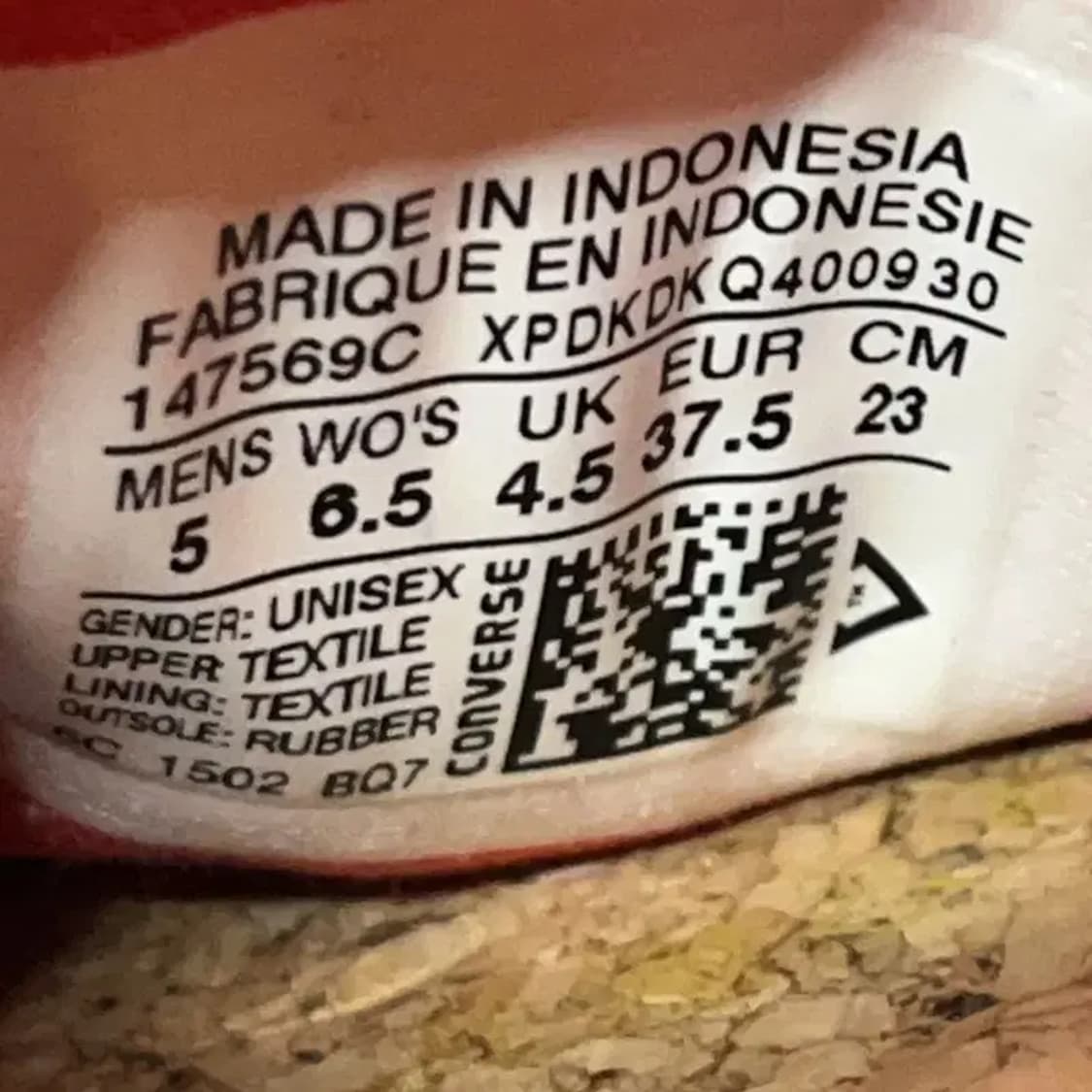 컨버스 잭퍼셀 로우 스니커즈 신발 230 E01534 상품이미지5