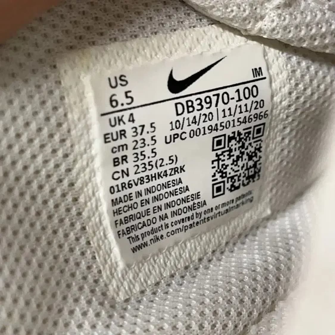 나이키 코트레거시 뮬 스니커즈 235 E01538 상품이미지5