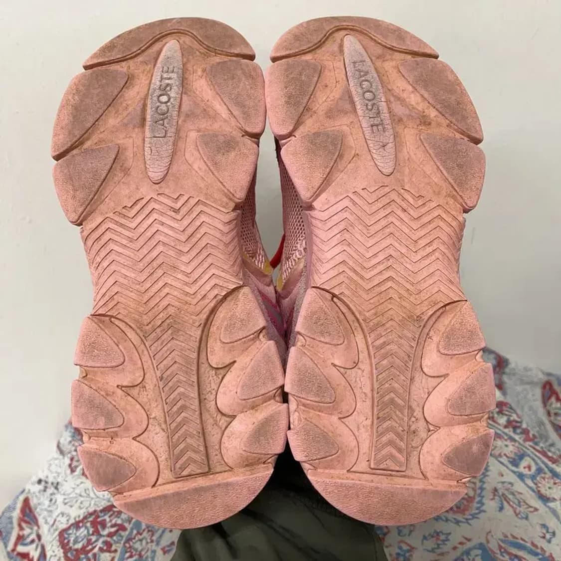 라코스테 L003 네오 텍스타일 스니커즈 UK6 E01539 상품이미지4