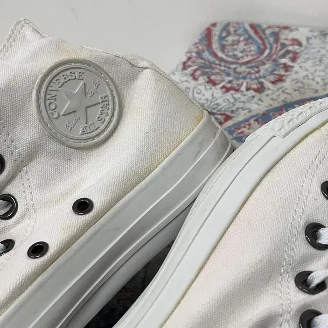 컨버스 올스타 하이탑 화이트 스니커즈 230 E01541 상품이미지6