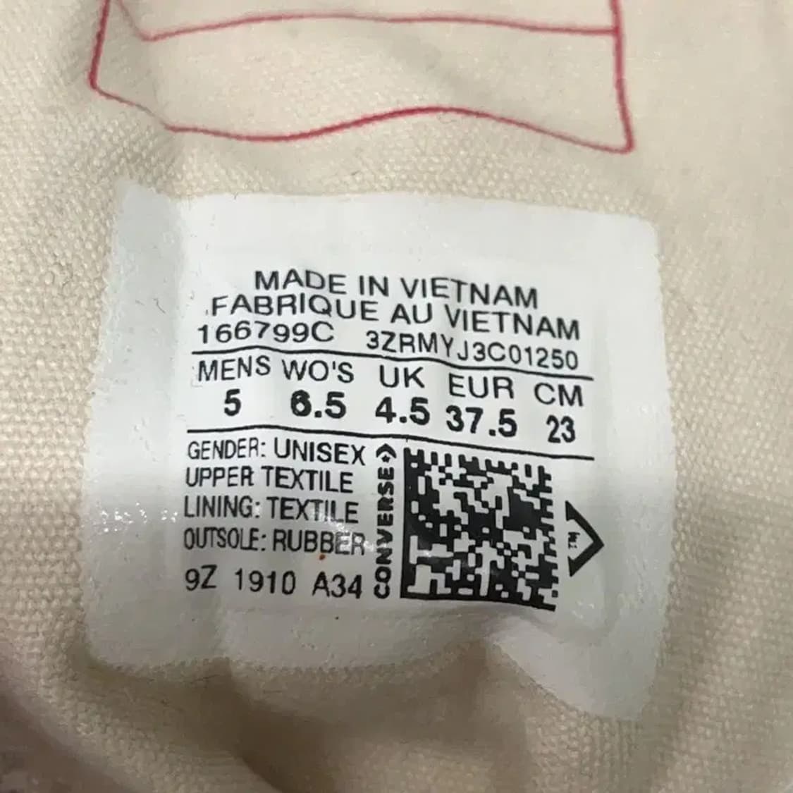 컨버스 런스타 하이크 스니커즈 운동화 230 E01603 상품이미지5