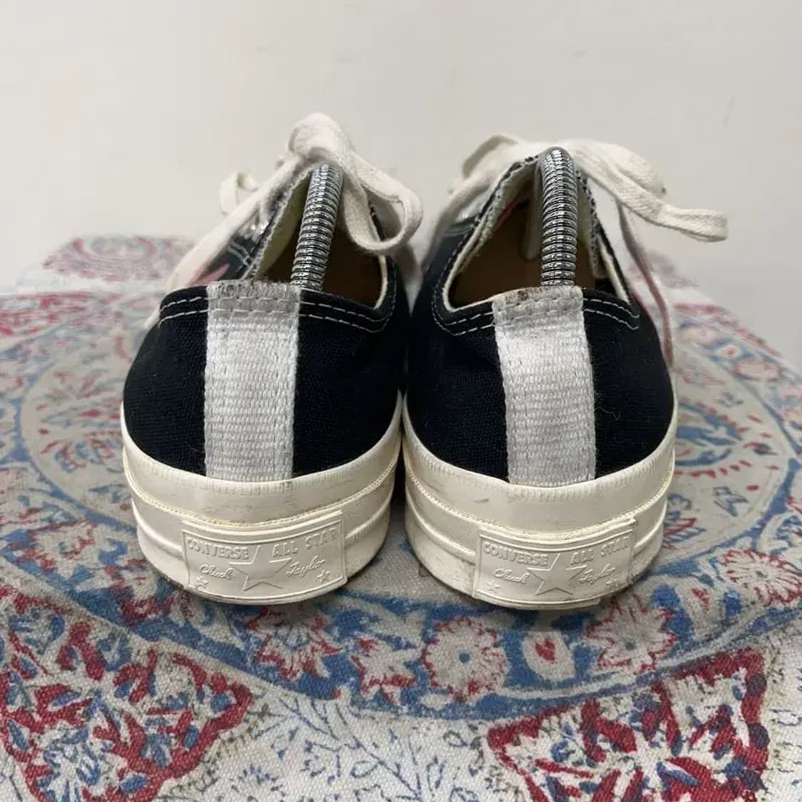 컨버스 꼼데가르송 척 70 로우 스니커즈 운동화 260 E01604 상품이미지2