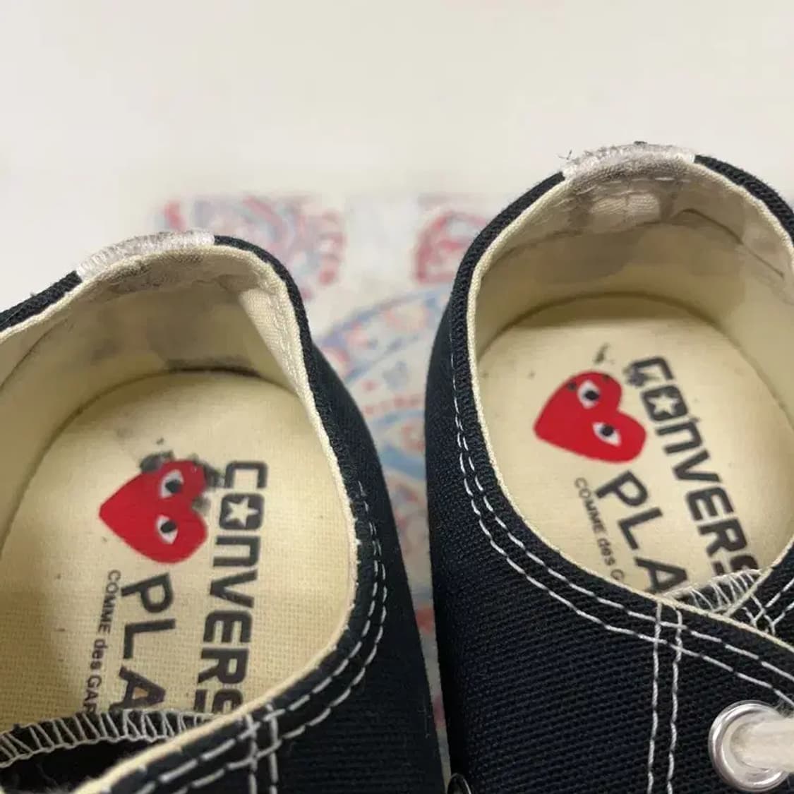컨버스 꼼데가르송 척 70 로우 스니커즈 운동화 260 E01604 상품이미지6
