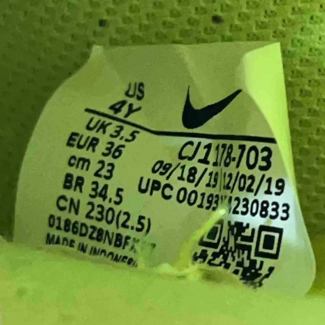 나이키 머큐리얼 베이퍼 13 아카데미 풋살화 운동화 230 E01606 상품이미지5