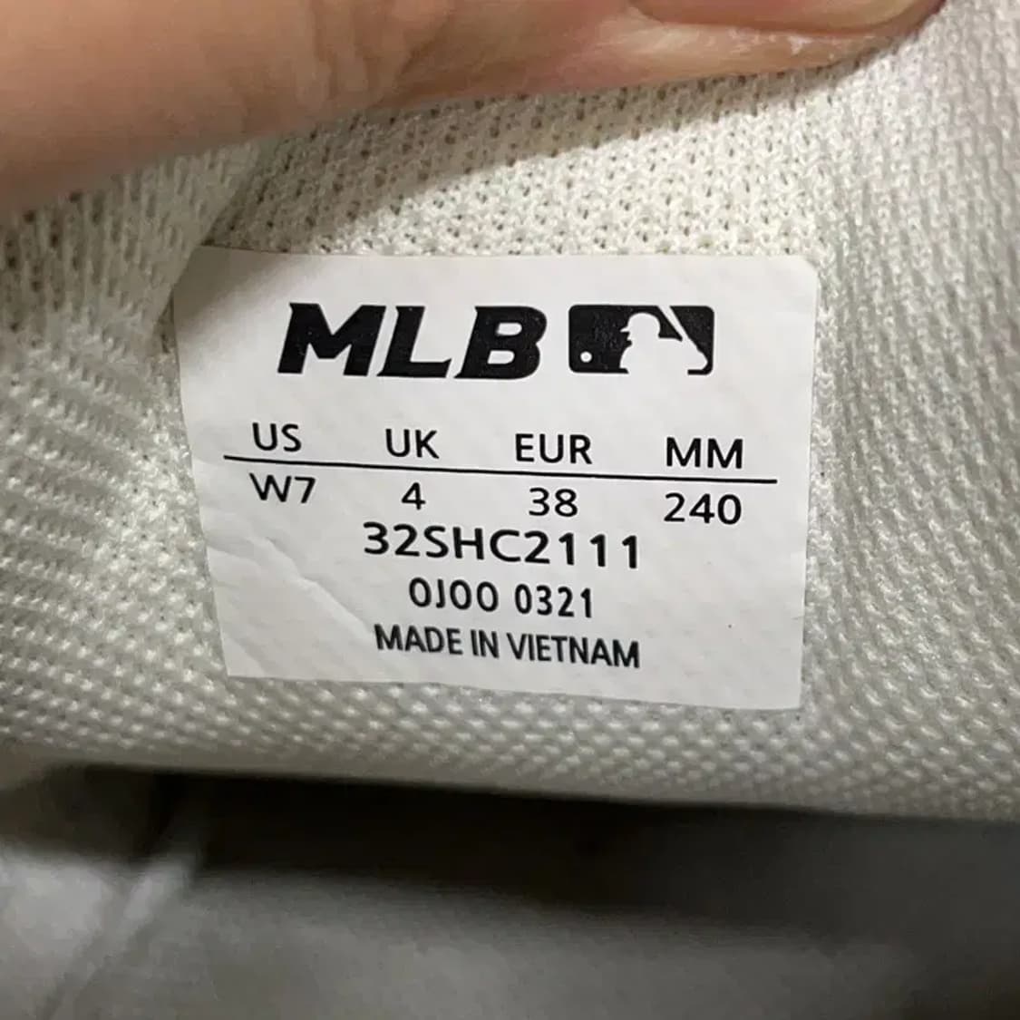 MLB 빅볼청키 보스턴레드삭스 운동화 240 E01610 상품이미지5