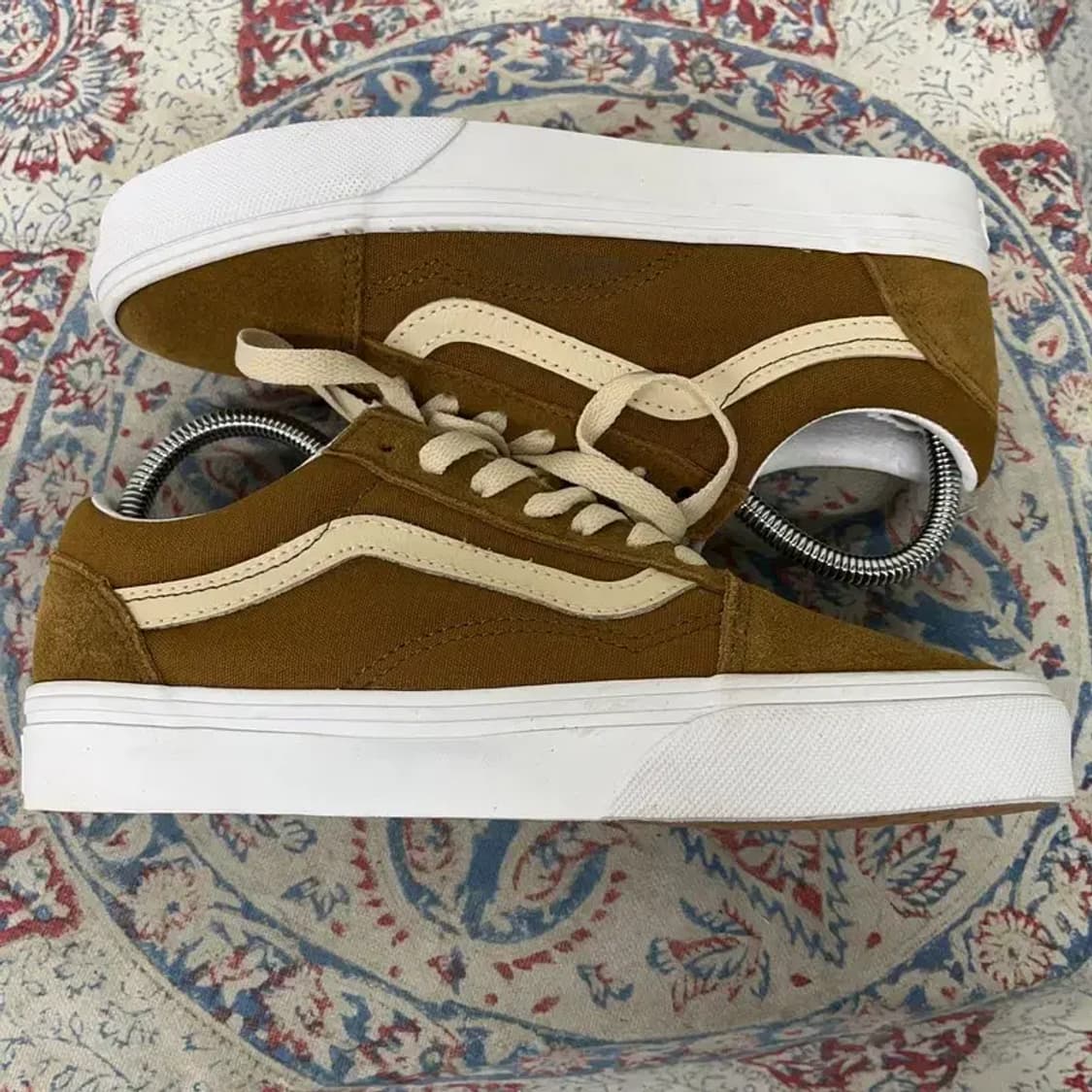 반스 올드스쿨 브라운 스니커즈 운동화 225 E01621 상품이미지3