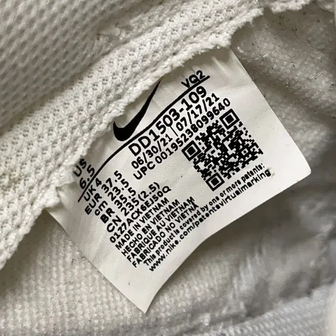 나이키 덩크 로우 스니커즈 운동화 235 E01623 상품이미지5