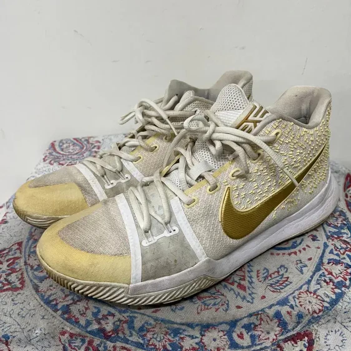 나이키 카이리 3 화이트골드 농구화 운동화 285 E01627 상품이미지1