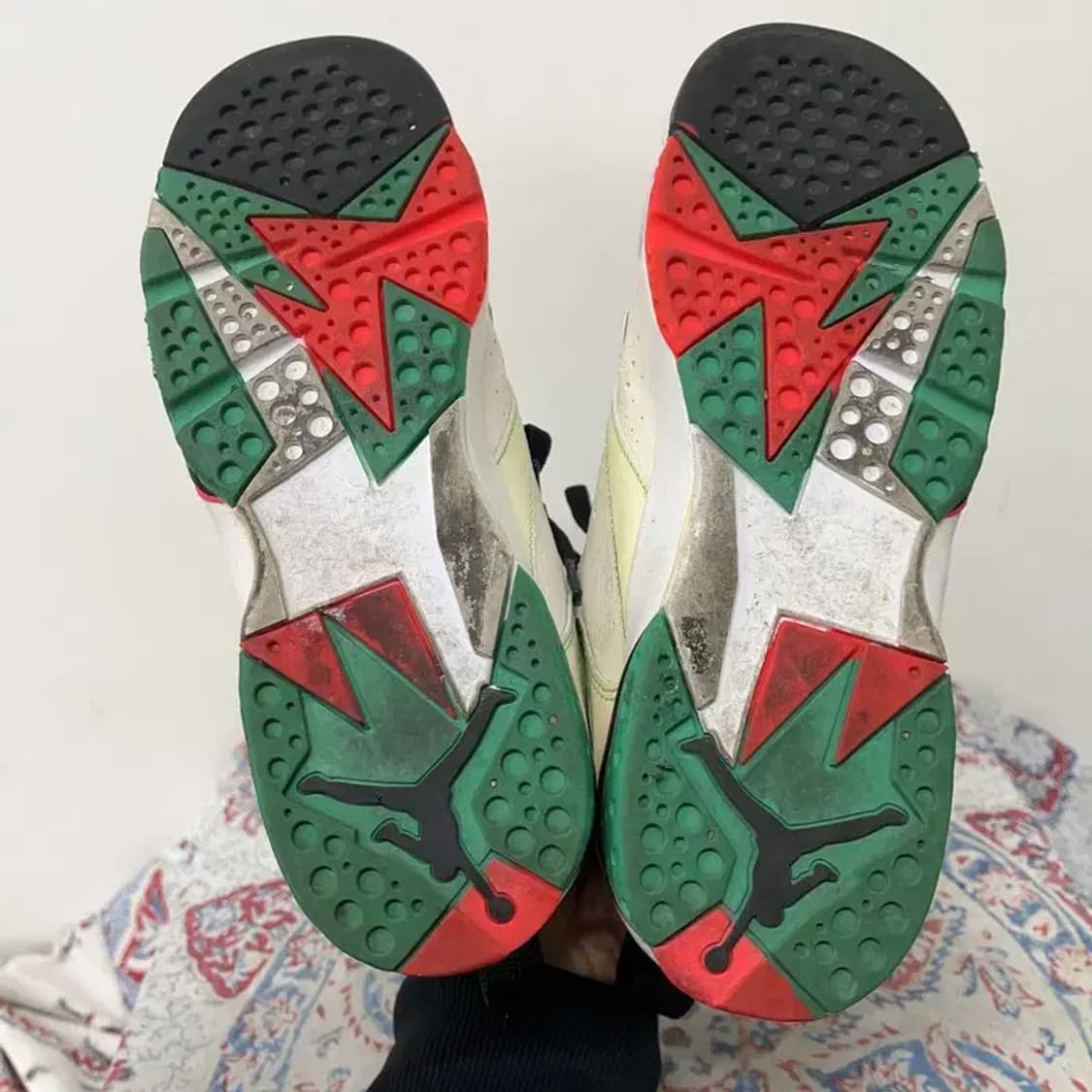 나이키 조던 7 레트로 30th 베르데 스니커즈 240 E01616 상품이미지4