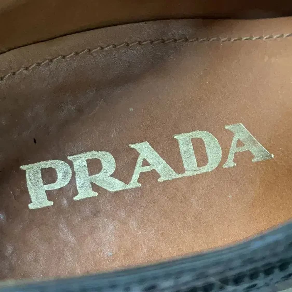 프라다 18SS 2EG015 남성구두 윙팁 8 E01640 상품이미지5